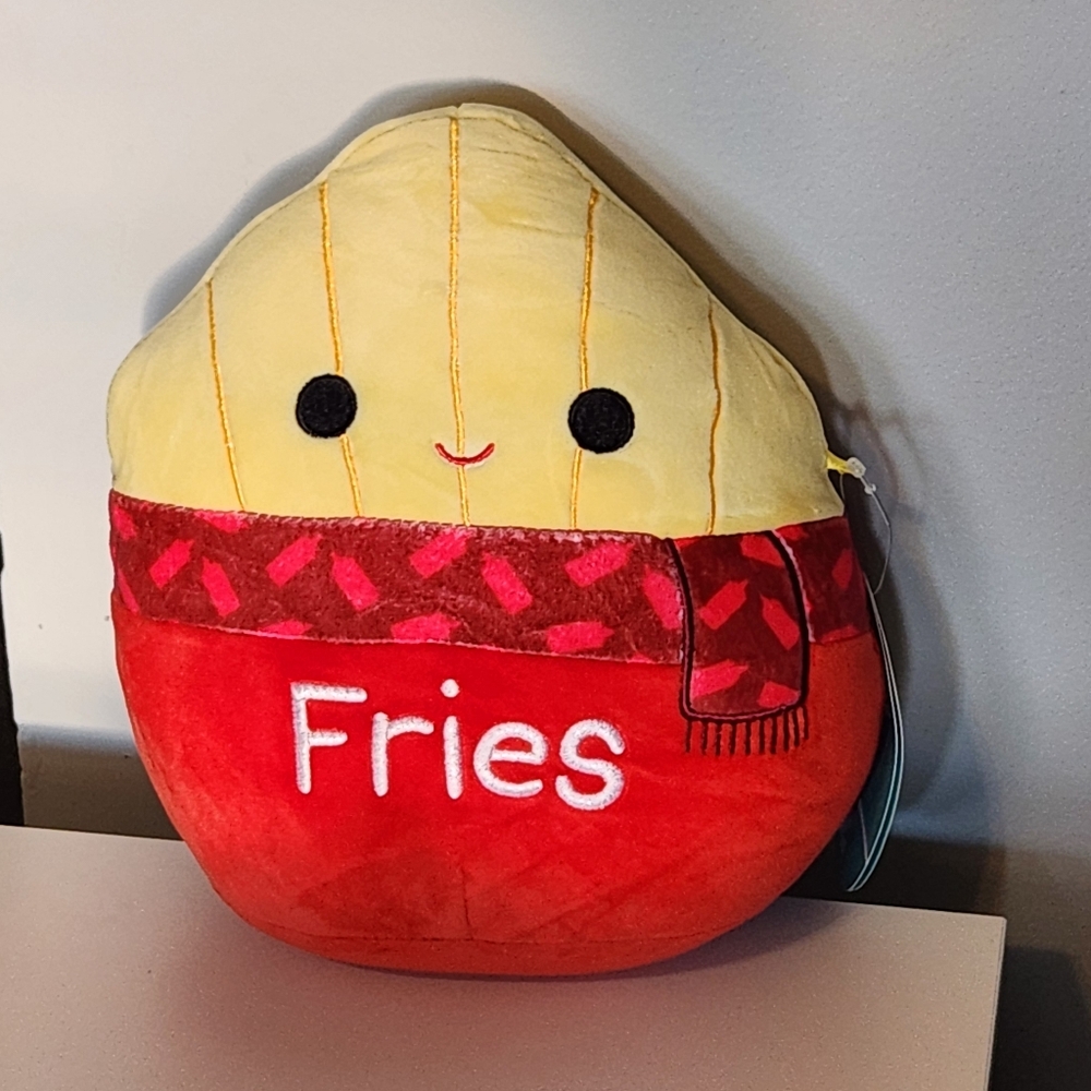 Floyd The French Fry Squishmallow, 7" Tall